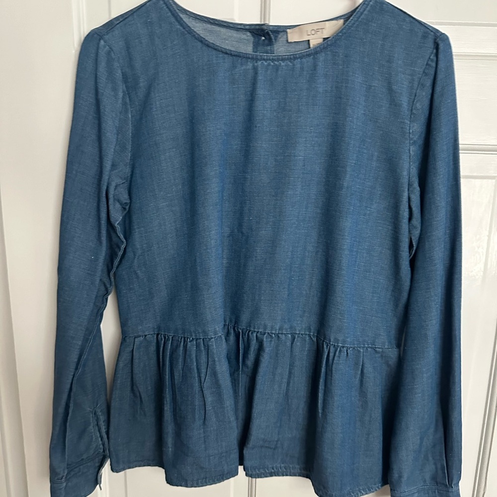 Peplum blouse
